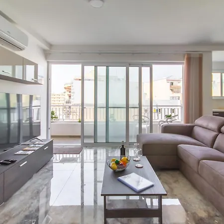 Apartment Palm Modern 200mt From Sea - Happy Qawra