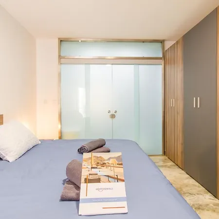 Palm Modern 200mt From Sea - Happy Apartment